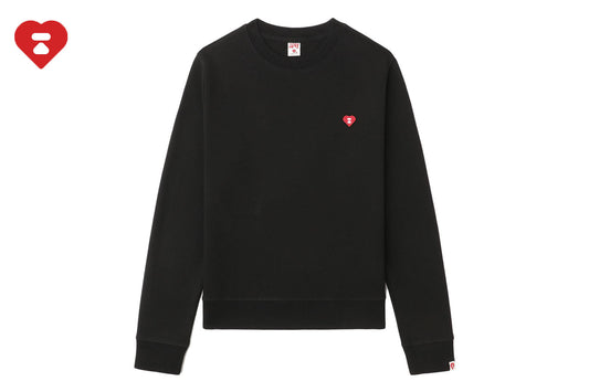 BAPE 心形徽章運動衫
