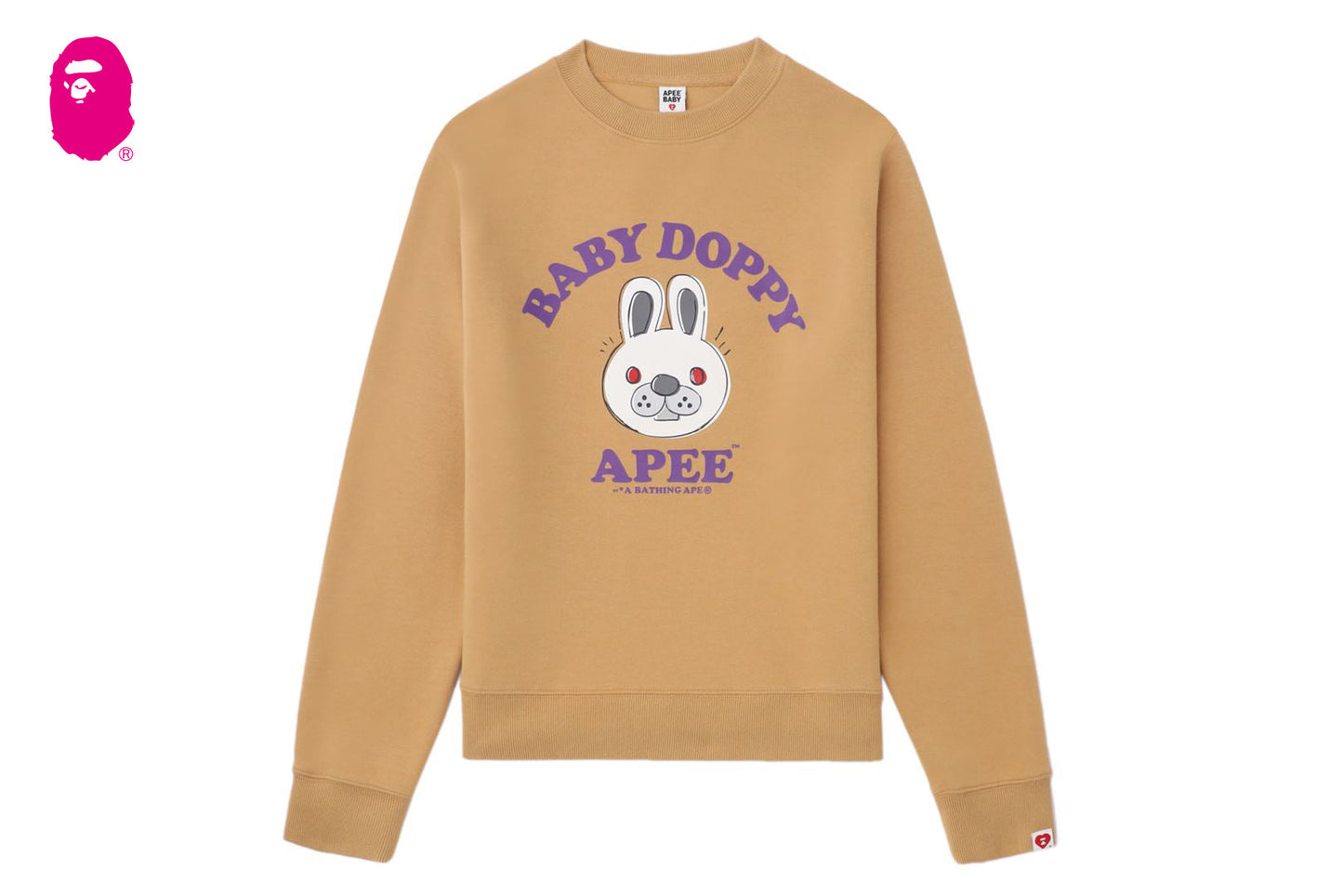 BAPE BABY DOPPY PRINTED SWEAT SHIRT#1