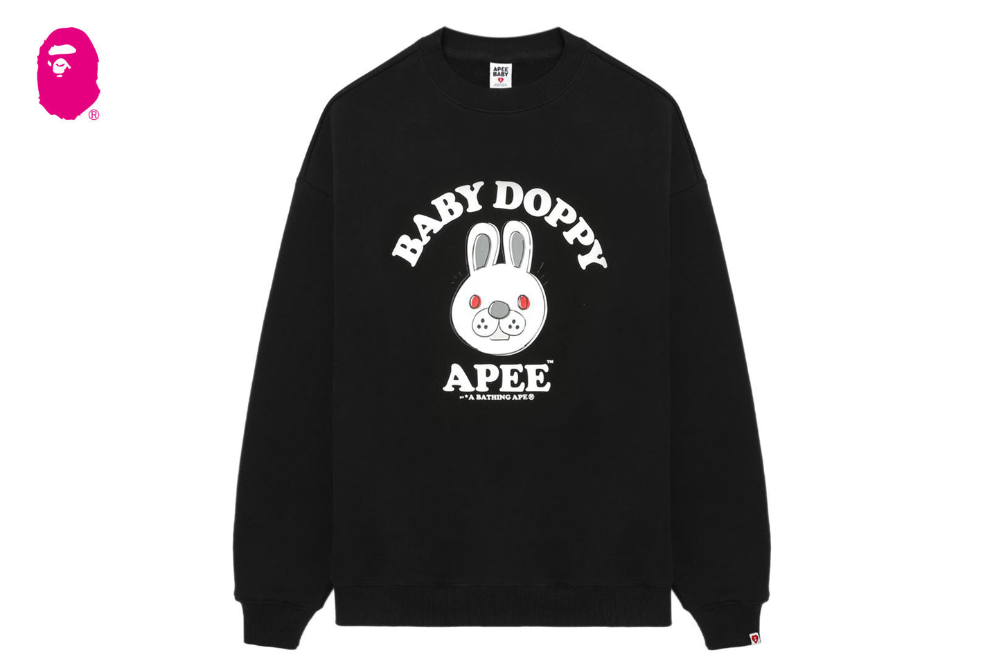 BAPE BABY DOPPY PRINTED SWEAT SHIRT#1