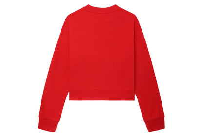 BAPE CAMO HEART CHEST PRINT CROP SWEAT SHIRT