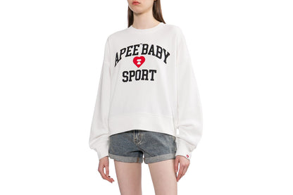 BAPE 應用補丁與心形刺繡運動衫