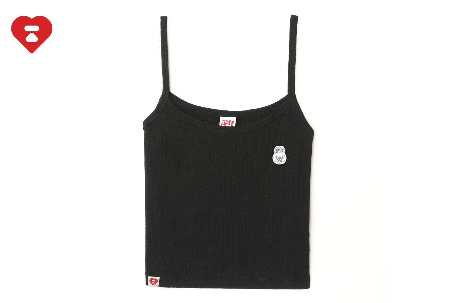 BAPE BABY DOPPY BADGE POINTELLE CAMISOLE