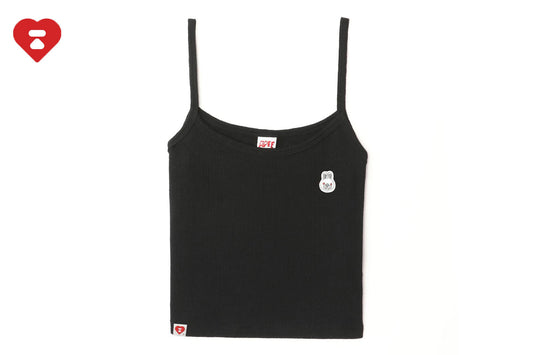 BAPE BABY DOPPY BADGE POINTELLE CAMISOLE