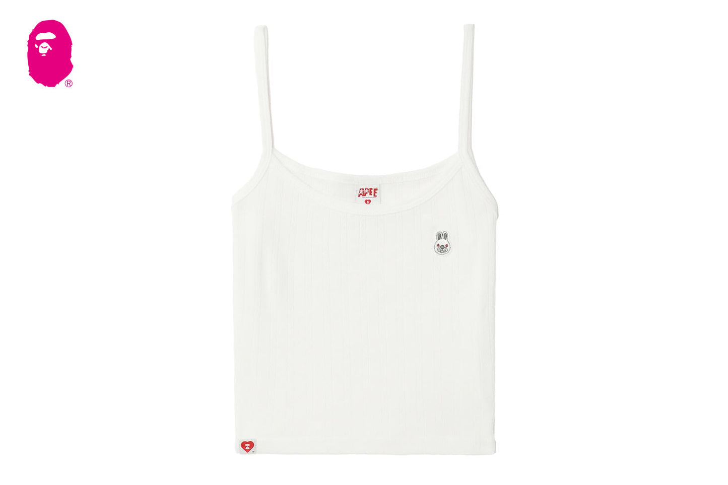BAPE BABY DOPPY BADGE POINTELLE CAMISOLE