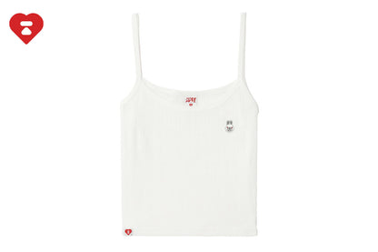 BAPE BABY DOPPY BADGE POINTELLE CAMISOLE