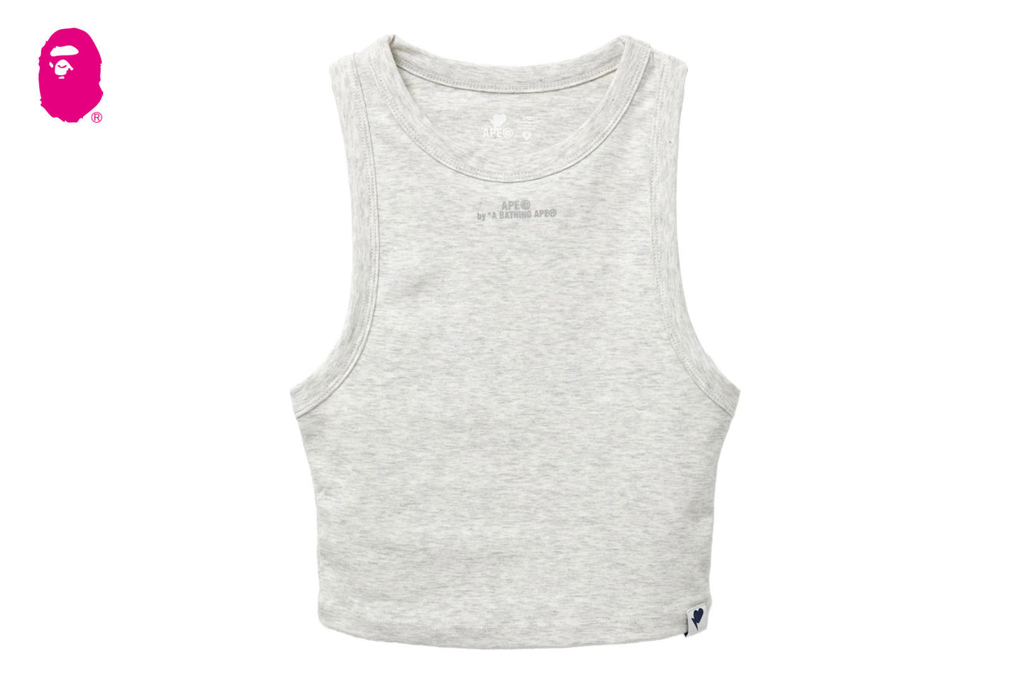BAPE RIBBED CROP VEST
