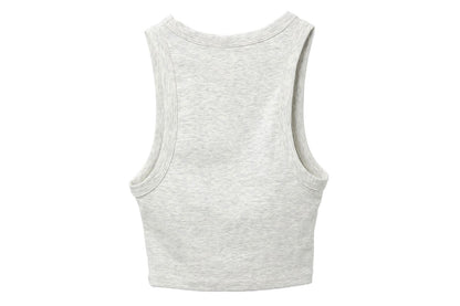 BAPE RIBBED CROP VEST