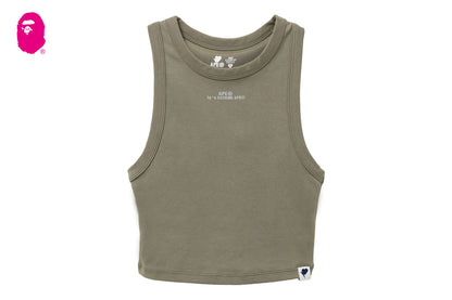 BAPE RIBBED CROP VEST