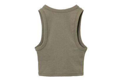 BAPE RIBBED CROP VEST