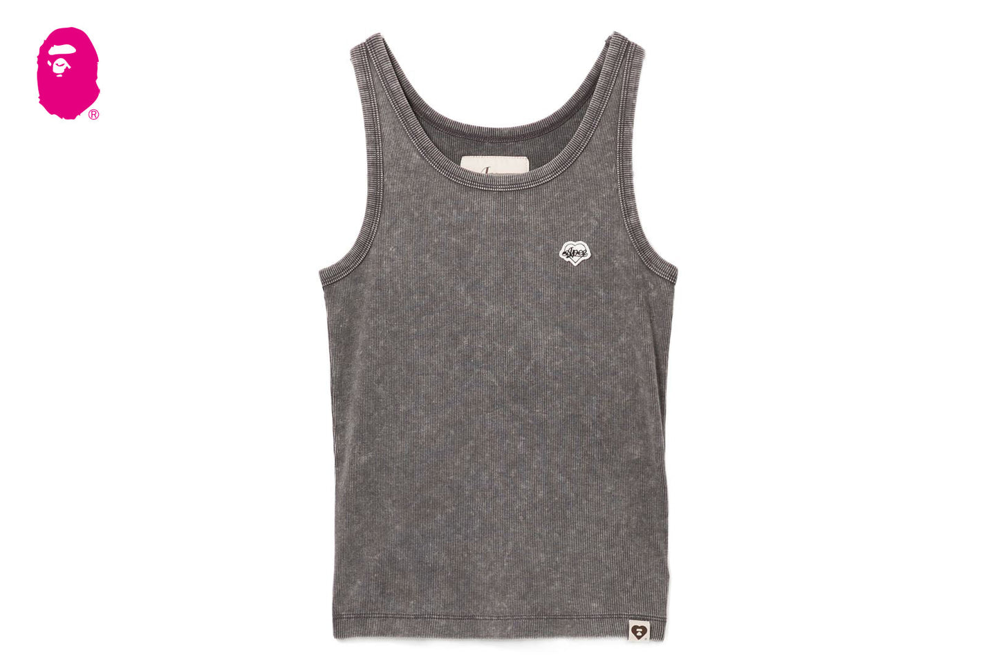 BAPE WASHED RIBBED VEST
