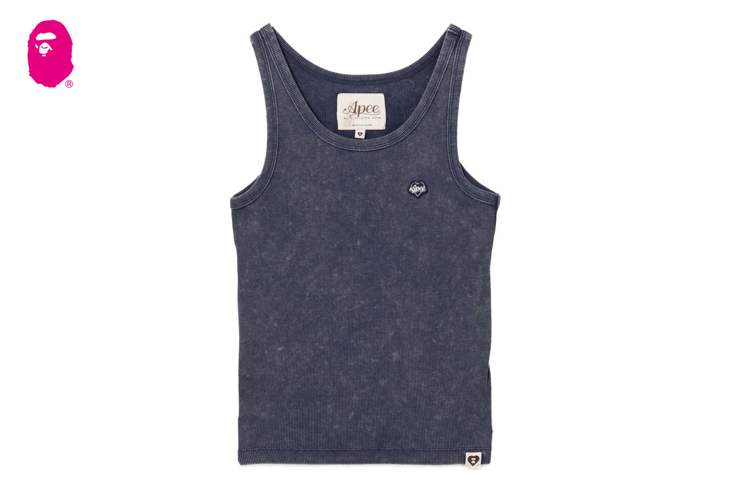 BAPE WASHED RIBBED VEST