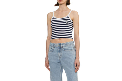BAPE BABY DOPPY BADGE STRIPE CAMISOLE