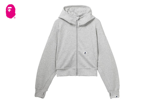 BAPE CROP ZIP-UP JACKET