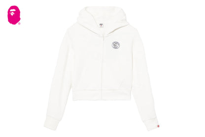 BAPE BABY DOPPY PRINT HOODED ZIP UP SWEATER
