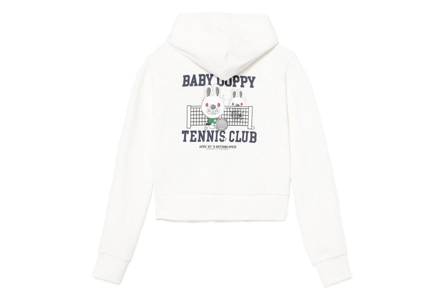 BAPE BABY DOPPY PRINT HOODED ZIP UP SWEATER