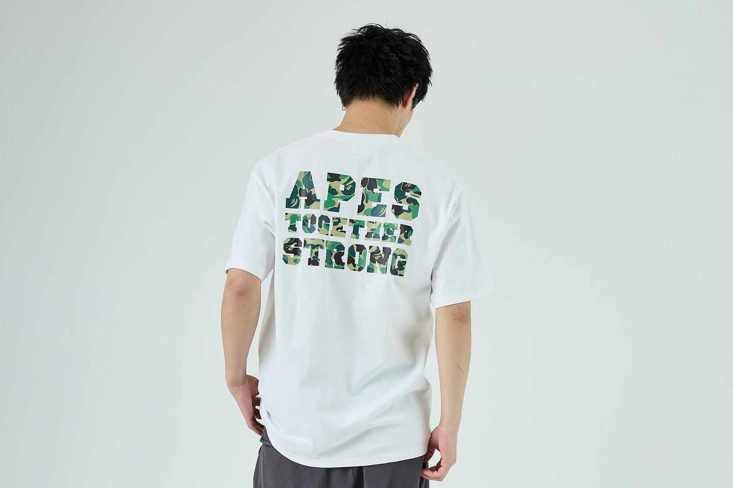 BAPE ABC CAMO COLLEGE ATS TEE