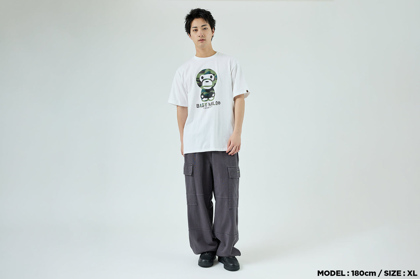 BAPE 1ST CAMO BABY MILO TEE