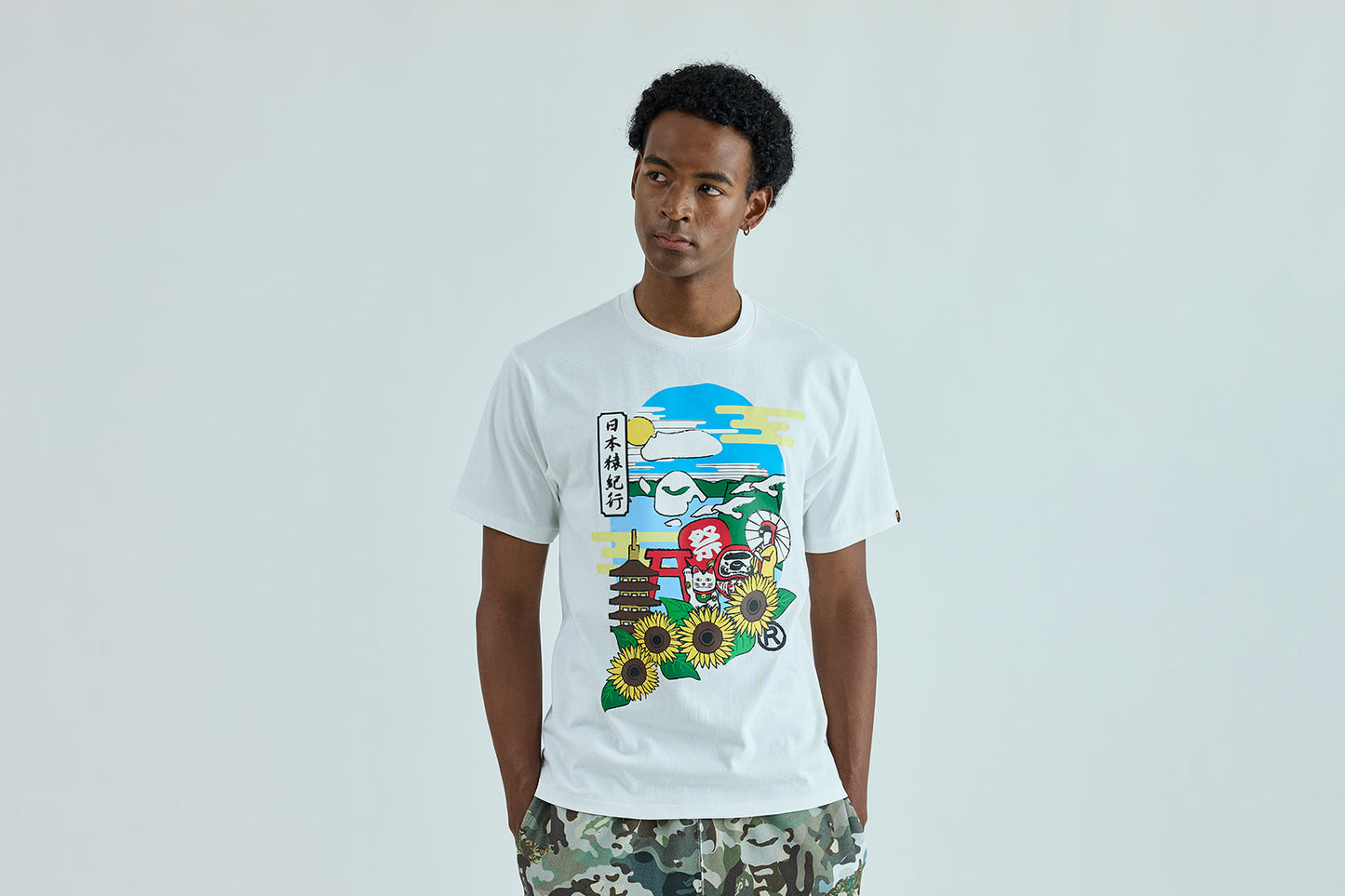 BAPE JAPAN CULTURE APE HEAD TEE