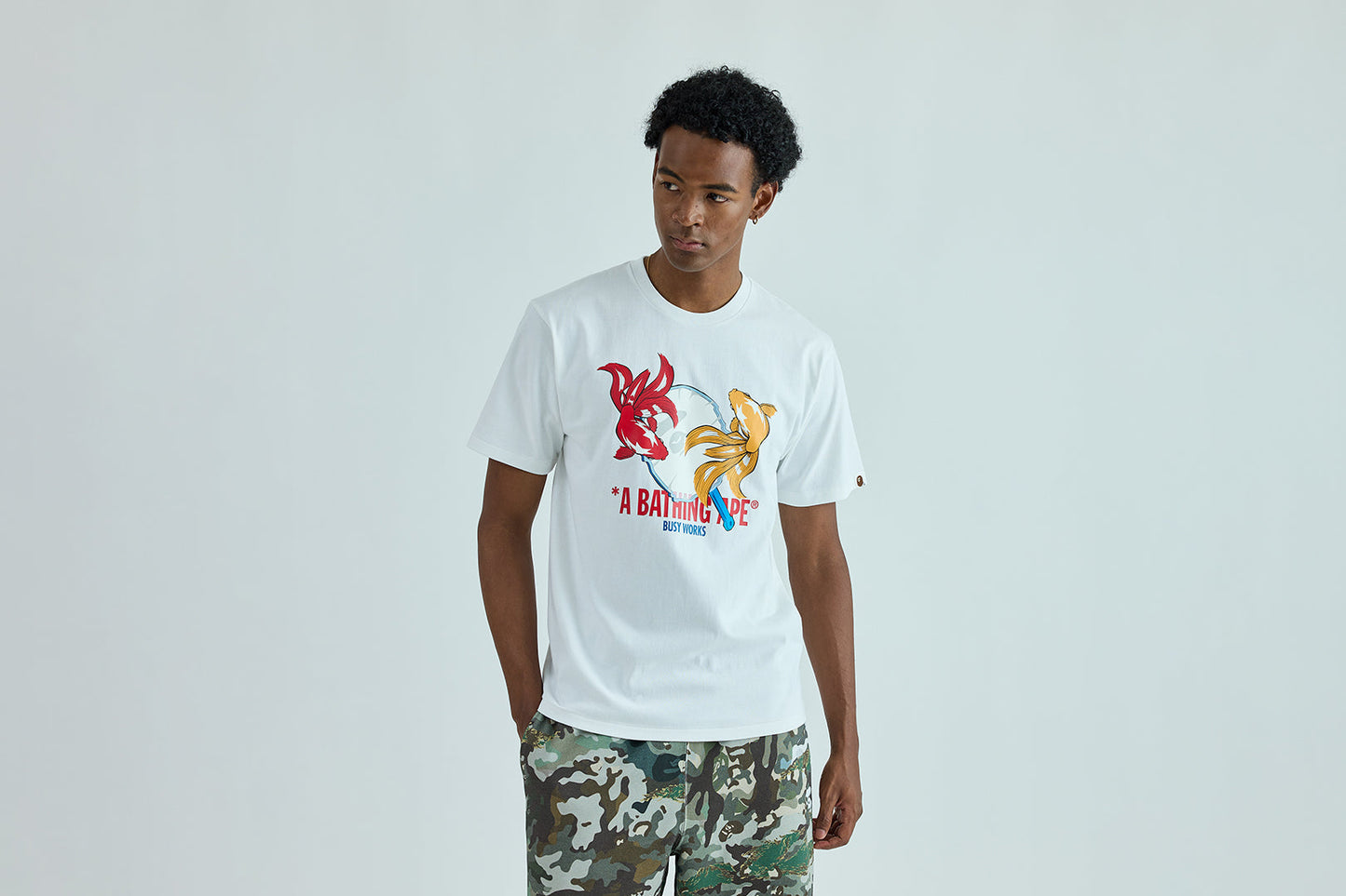 BAPE GOLDFISH SCOOPING TEE