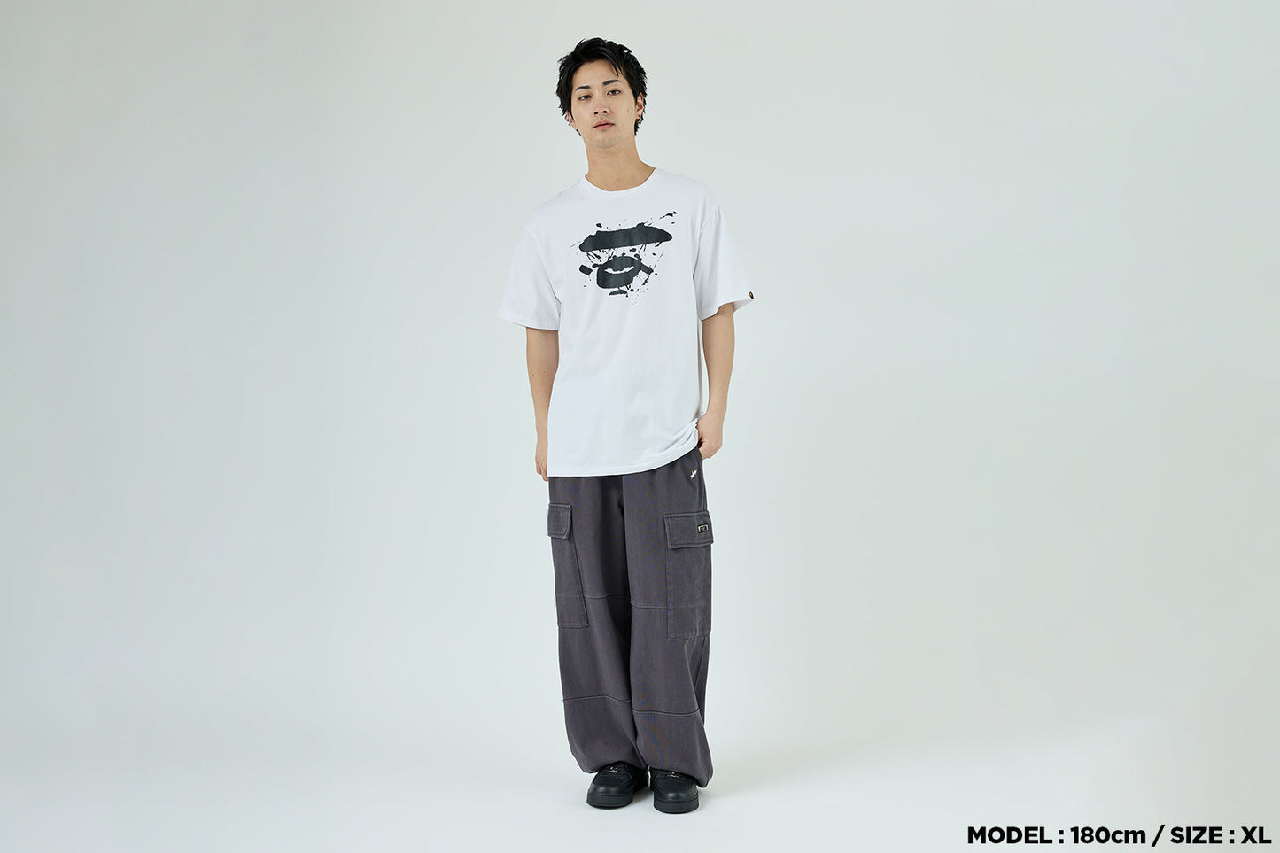 BAPE GRAFFITI APE FACE TEE