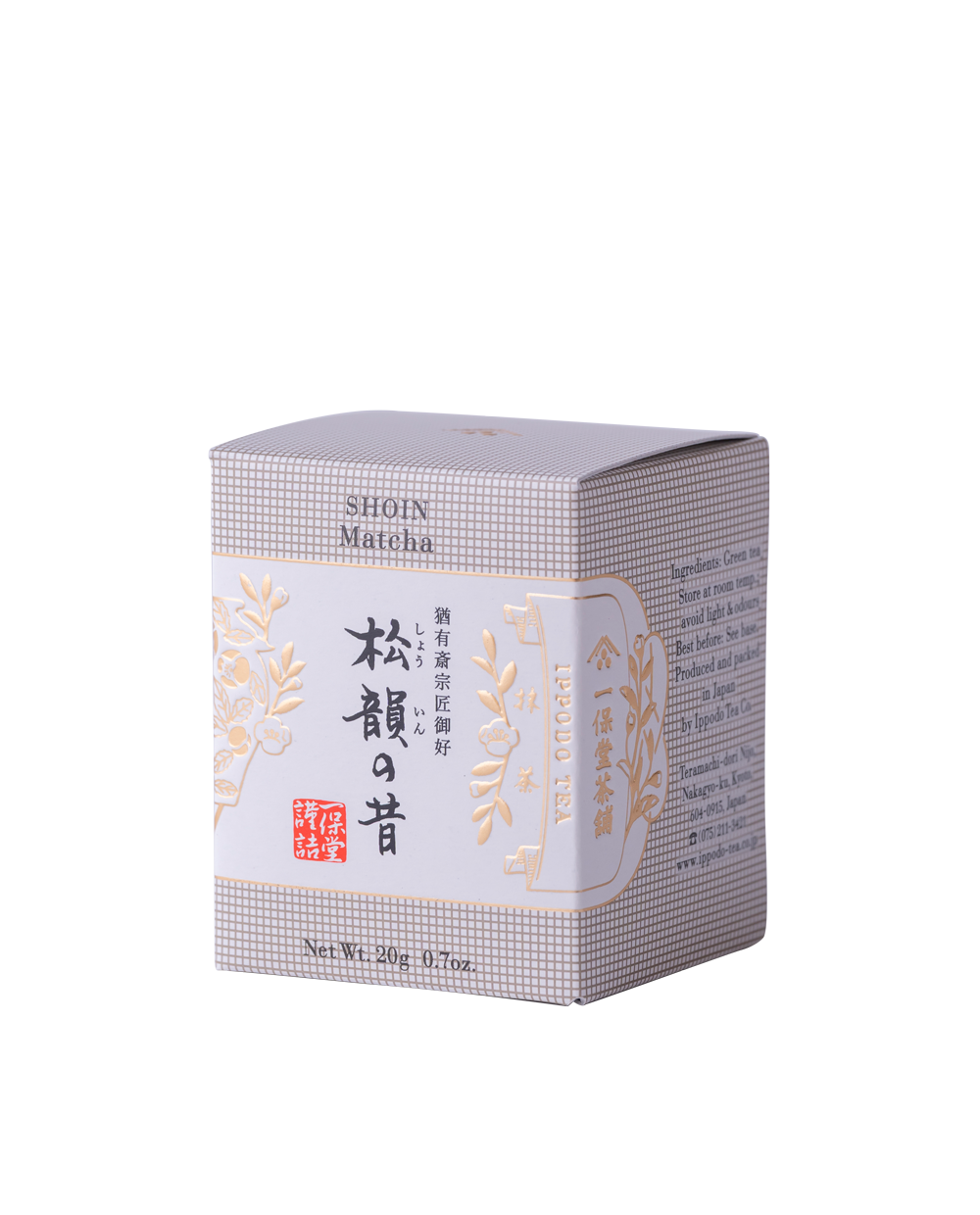 日本代購｜一保堂茶舗 茶葉 - 抹茶 松韻の昔 20g｜一保堂茶舗