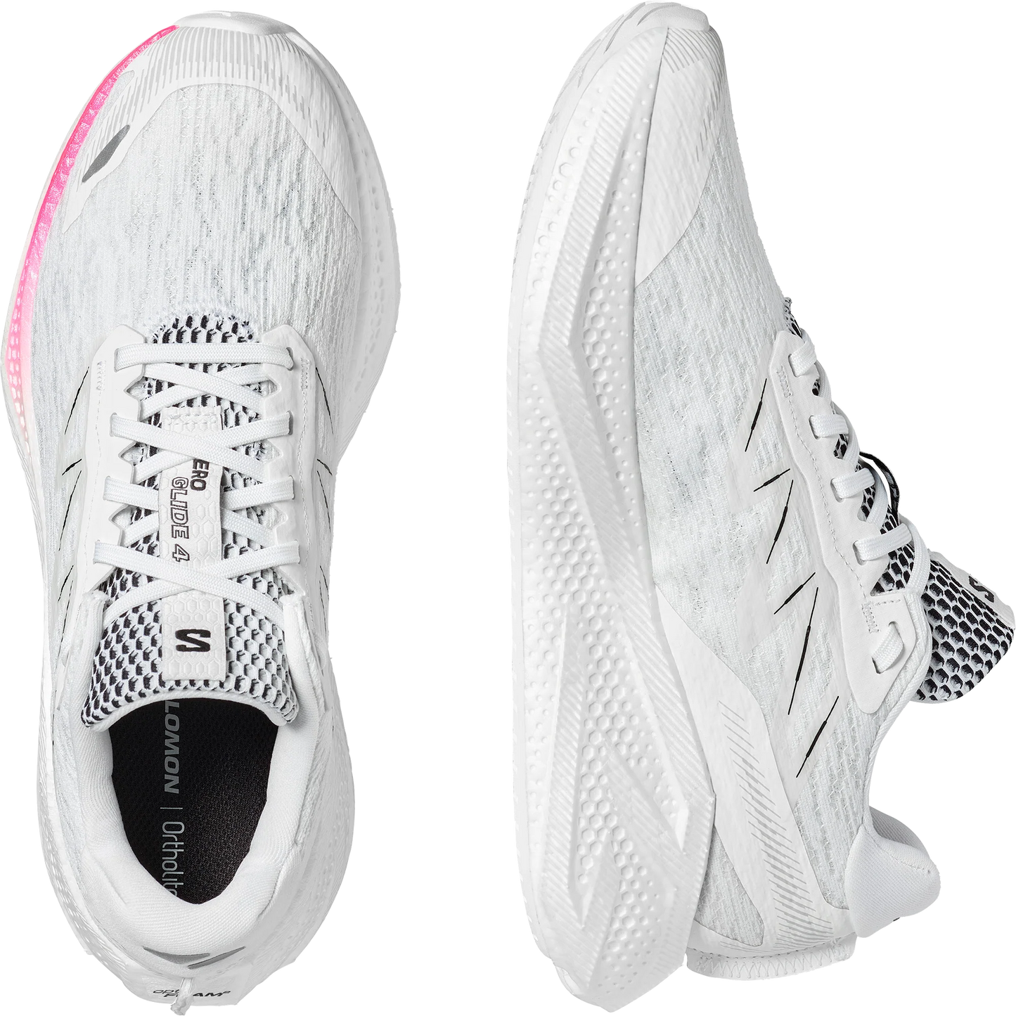 日本代購｜Salomon 鞋子 - AERO GLIDE 4 白色運動鞋｜サロモン公式オンラインストア