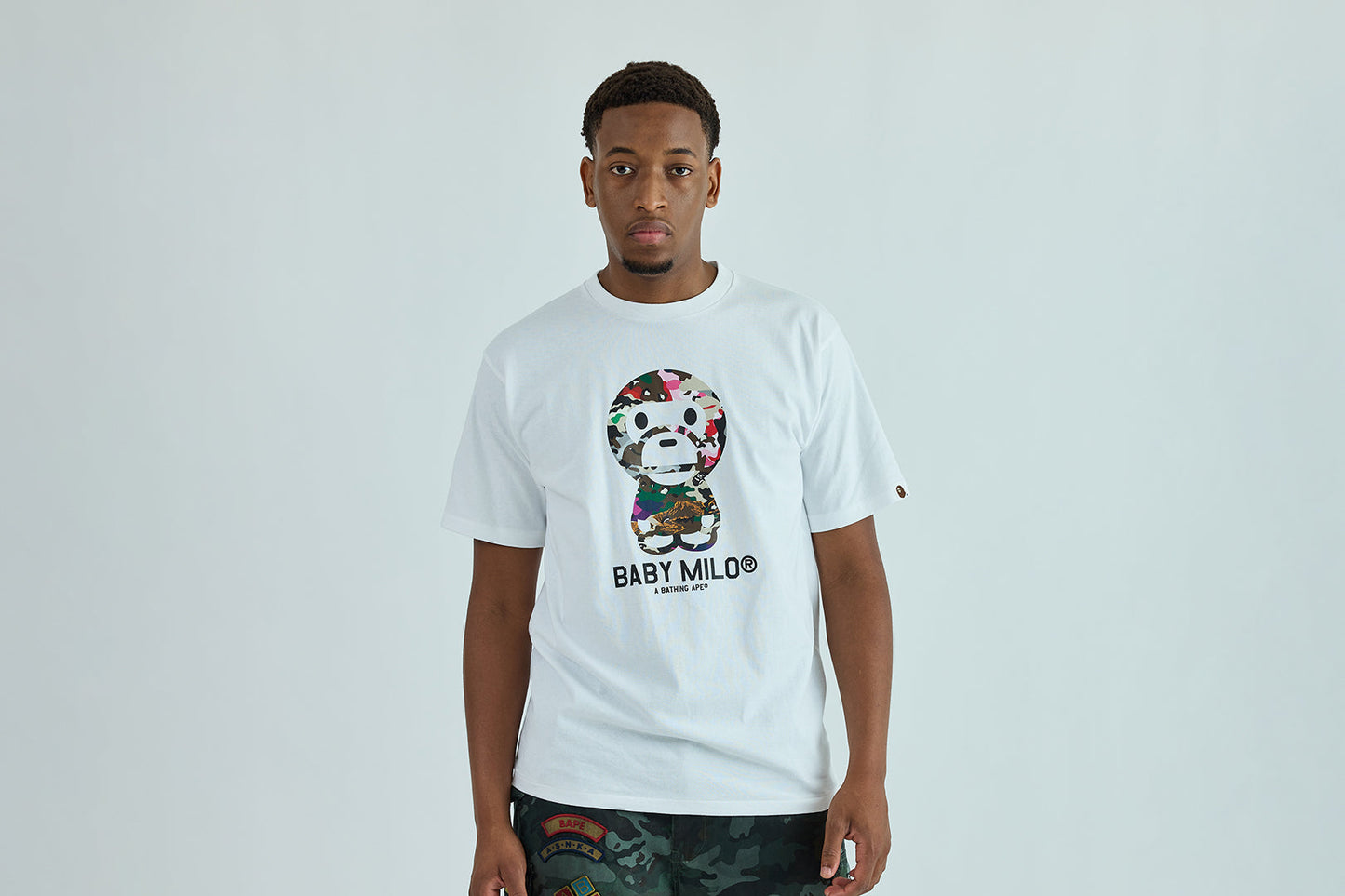 BAPE HYBRID CAMO BABY MILO TEE