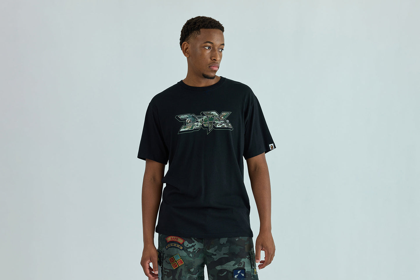 BAPE 塗鴉標誌短袖T恤