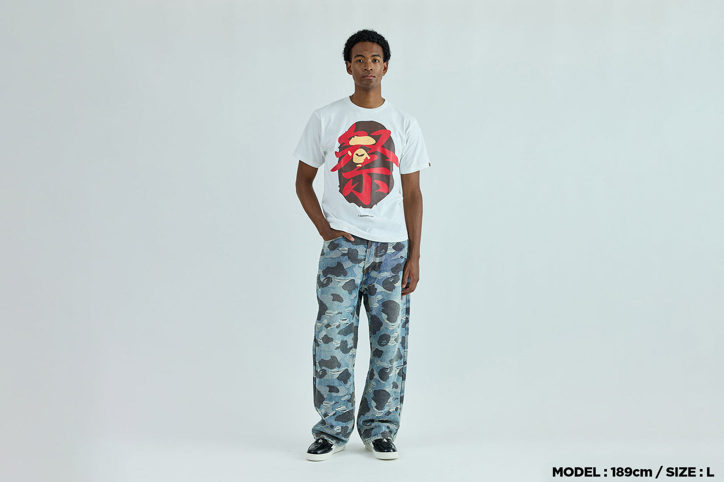 BAPE APE HEAD MATSURI TEE