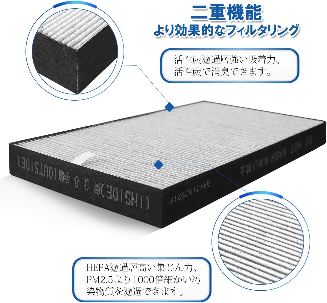 日本代購｜HIDBEA 濾芯 - FZ-G40SF加濕空氣淨化器替換濾芯｜Amazon JP