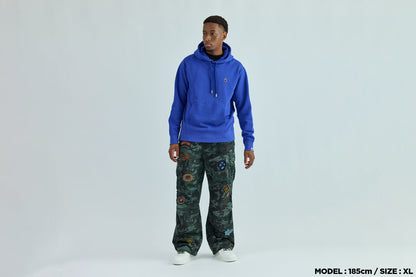 BAPE ONE POINT REGULAR FIT PULLOVER HOODIE