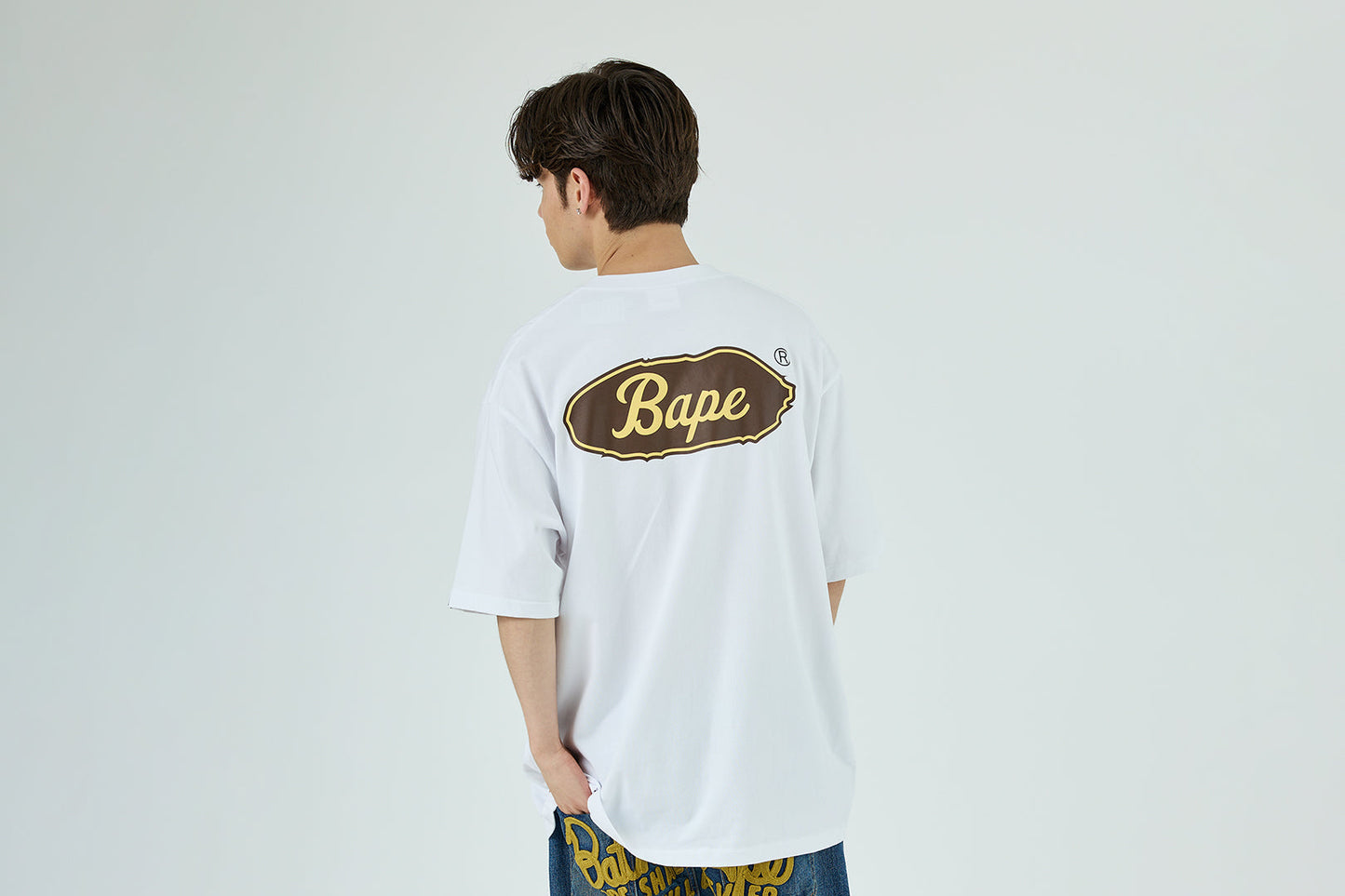 BAPE SKATEBOARD LOGO 寬鬆版T恤