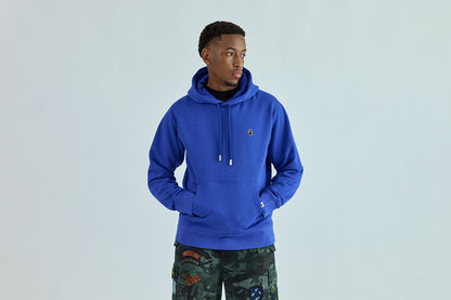 BAPE ONE POINT REGULAR FIT PULLOVER HOODIE