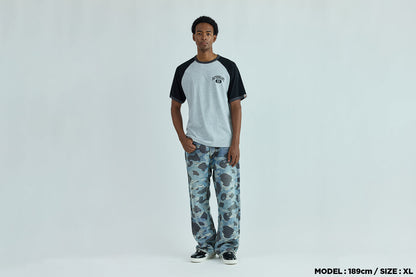 BAPE COLLEGE RAGLAN TEE