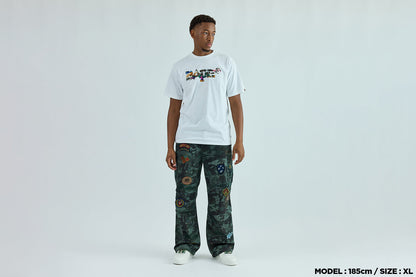 BAPE 混合迷彩標誌短袖T恤