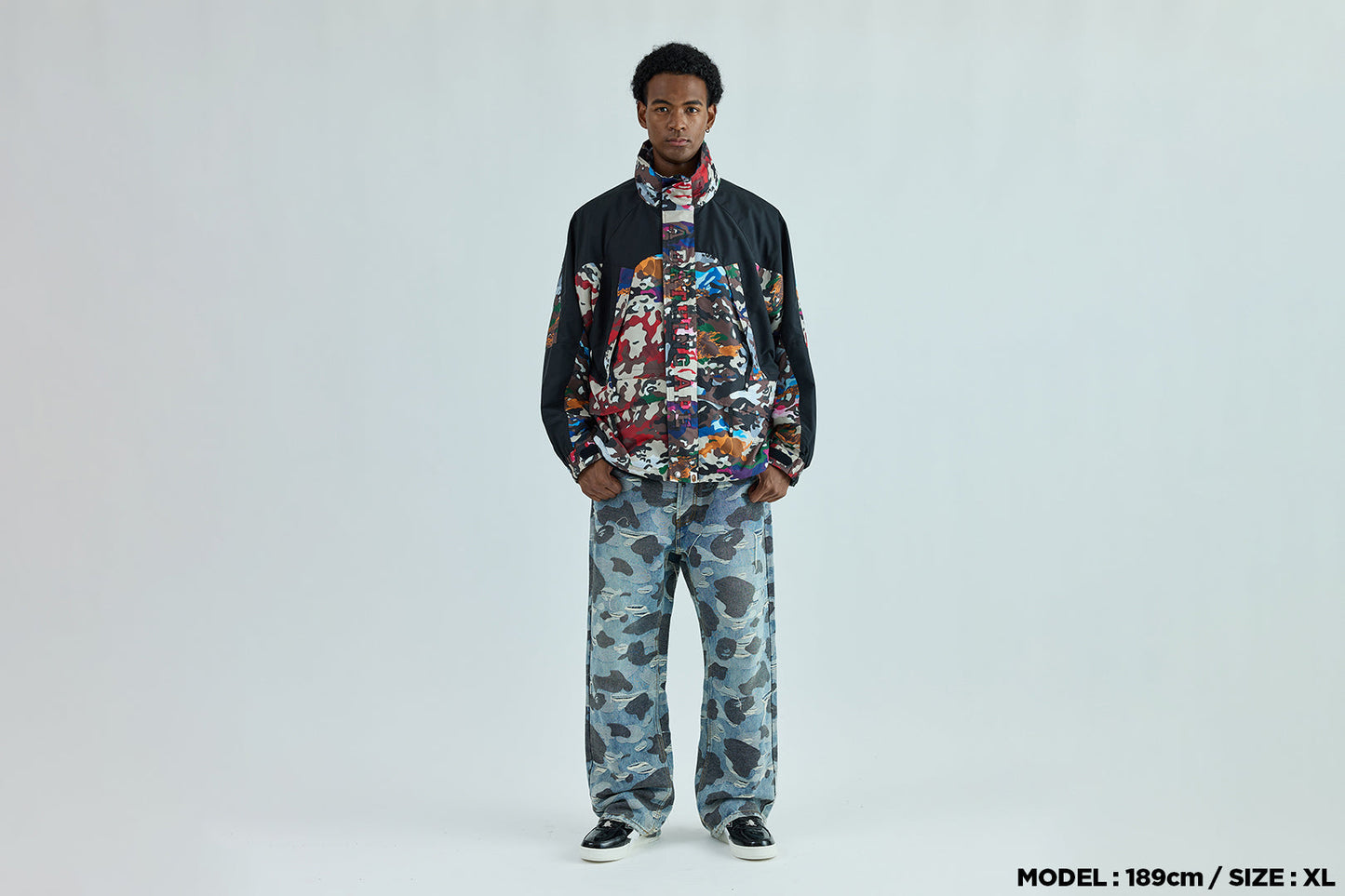 BAPE HYBRID CAMO 雪板夾克