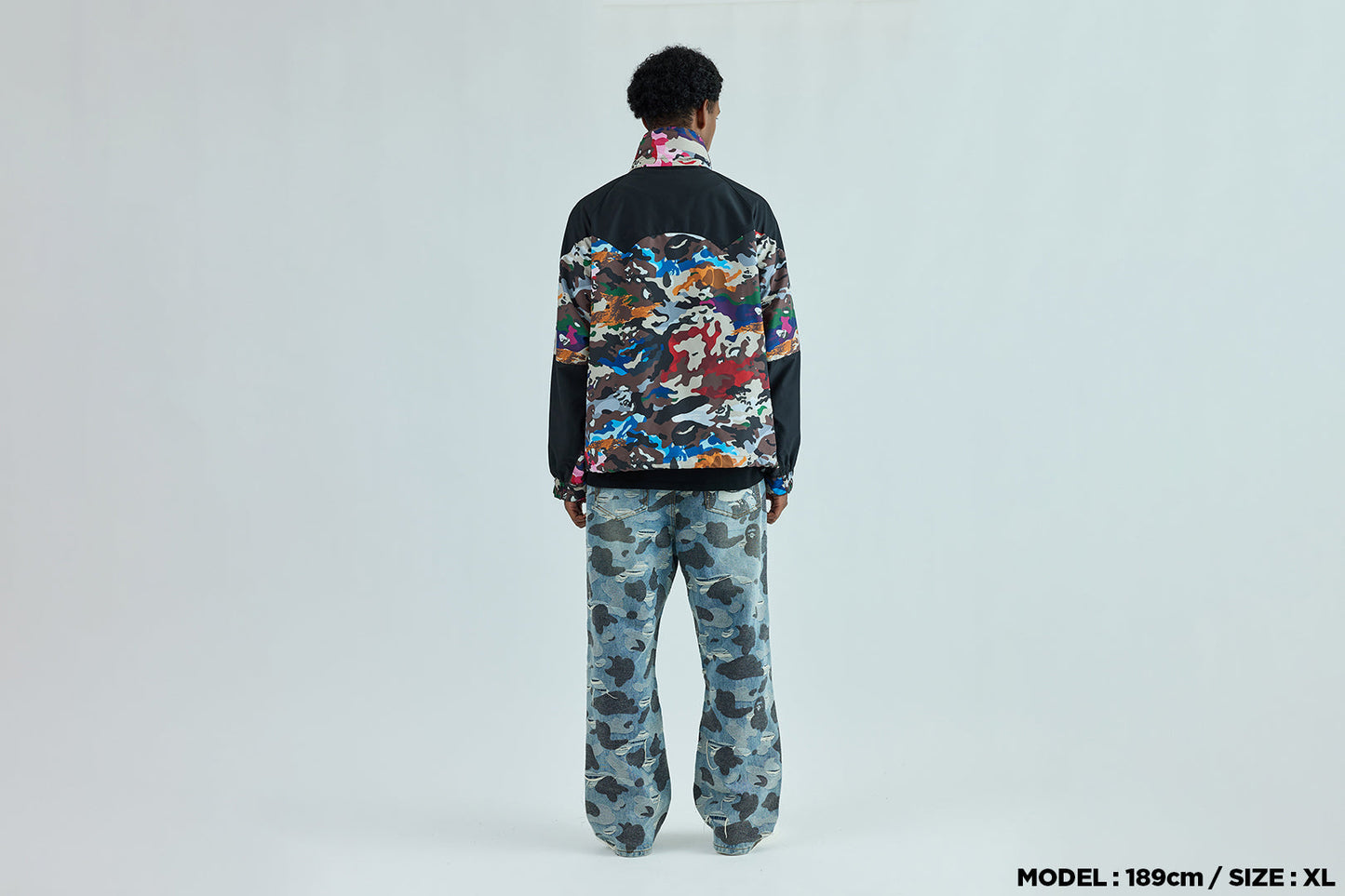 BAPE HYBRID CAMO 雪板夾克
