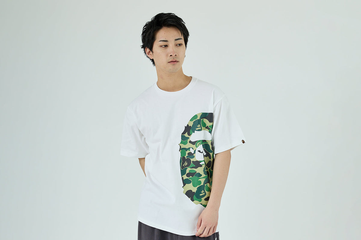 BAPE ABC CAMO SIDE BIG APE HEAD TEE