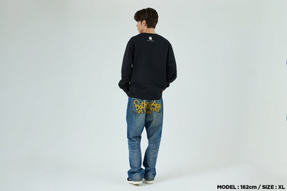 BAPE GO APE POINTER COLLEGE CREWNECK BAPEC
