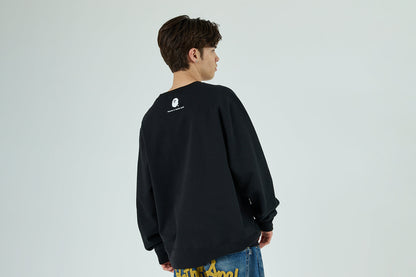 BAPE GO APE POINTER COLLEGE CREWNECK BAPEC