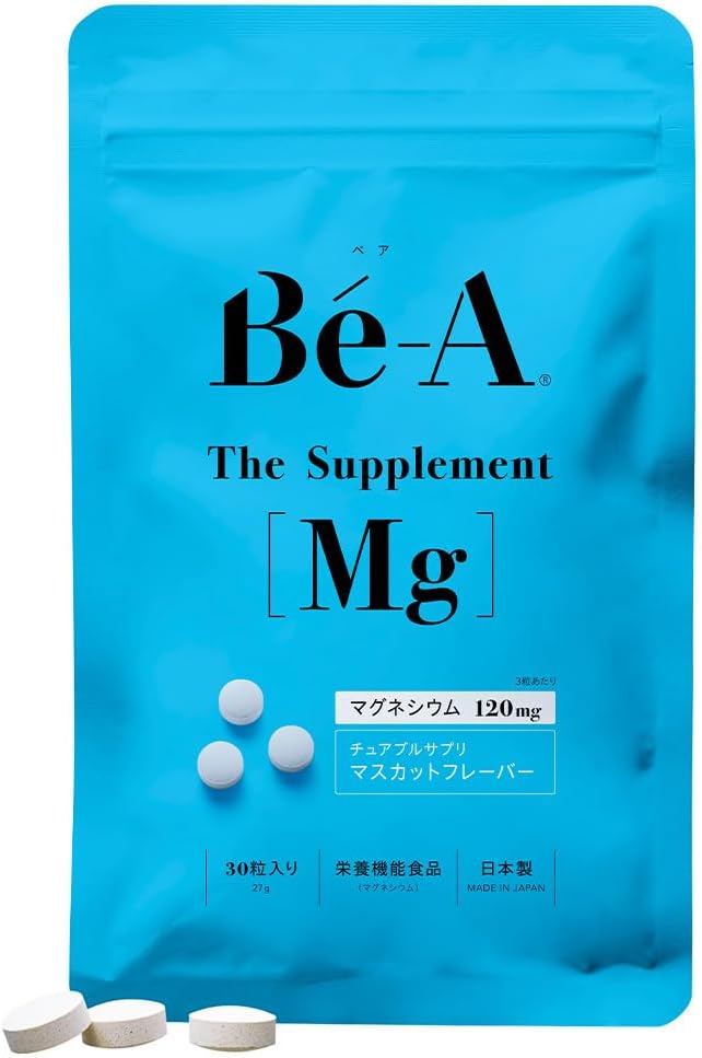 日本代購｜Bé-A 保健食品 - 鎂補充劑 (3箱90日分)｜Amazon JP