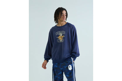 BAPE WGM BEAST COLLEGE 寬鬆版圓領衛衣