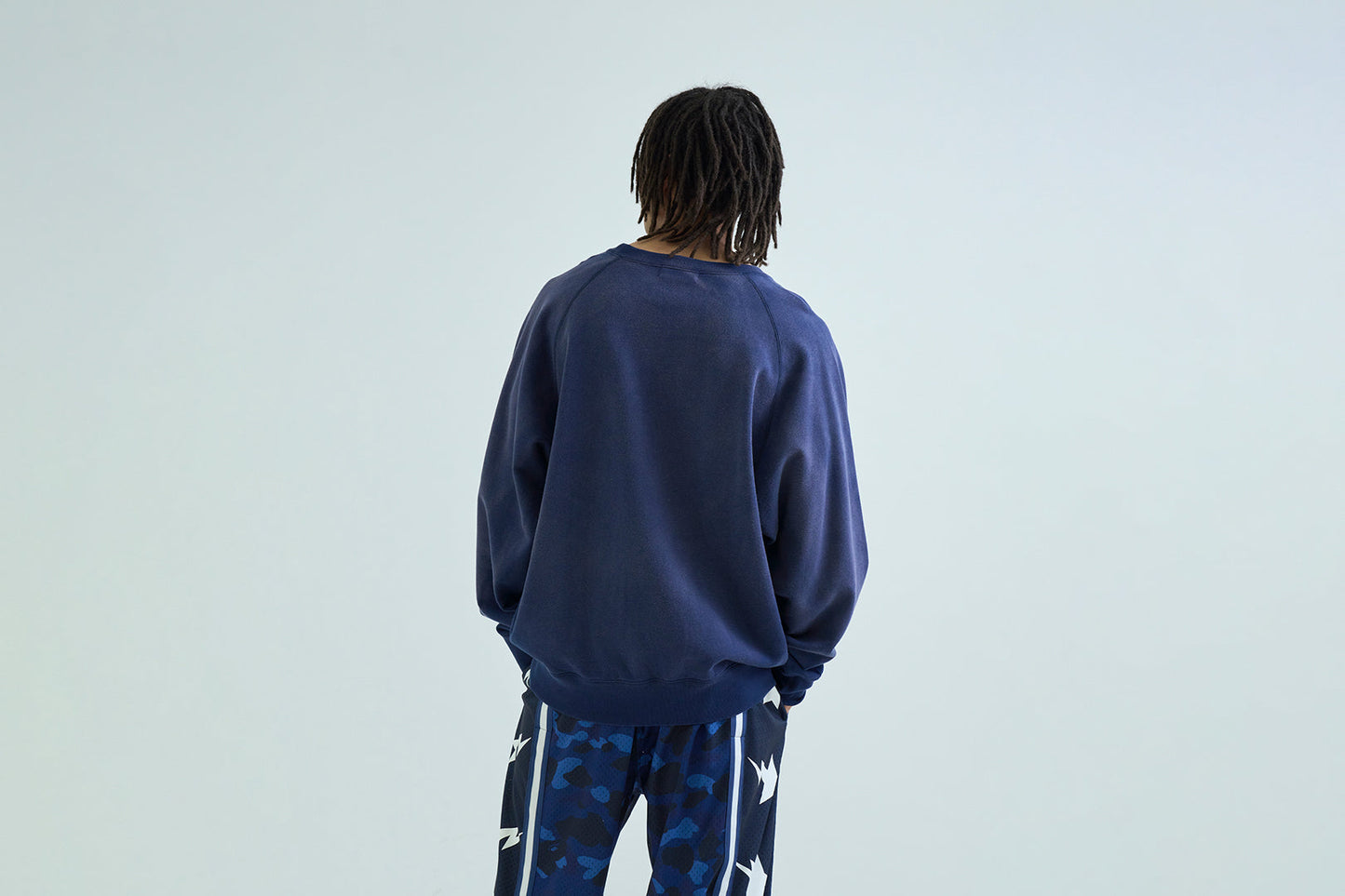 BAPE WGM BEAST COLLEGE 寬鬆版圓領運動衫