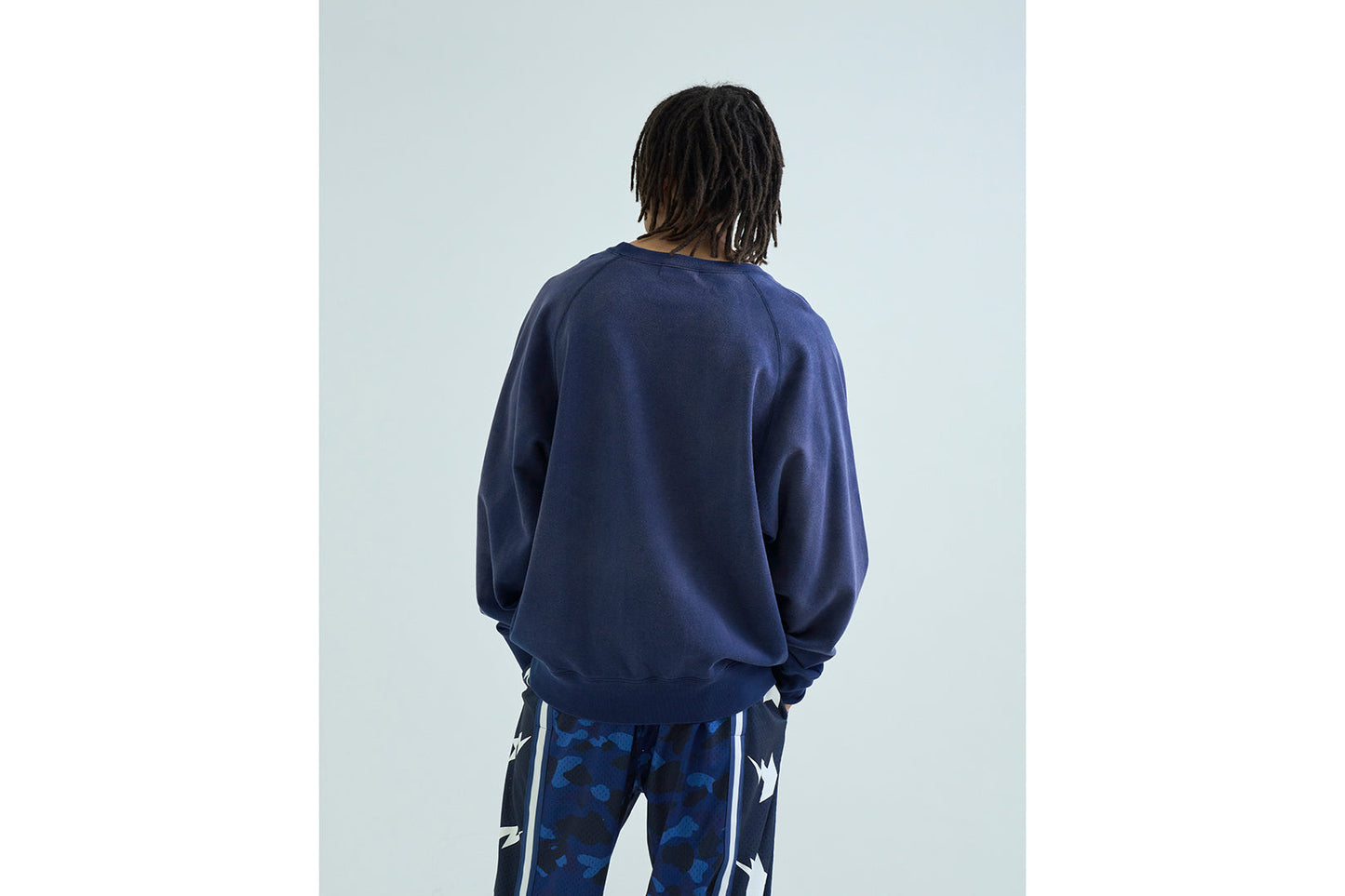 BAPE WGM BEAST COLLEGE 寬鬆版圓領衛衣