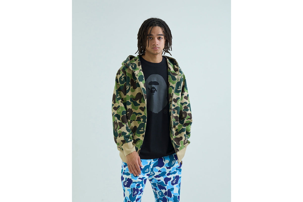 BAPE ABC CAMO JACQUARD 全拉鍊連帽衫