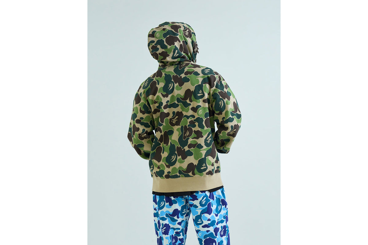 BAPE ABC CAMO JACQUARD 全拉鍊連帽衫