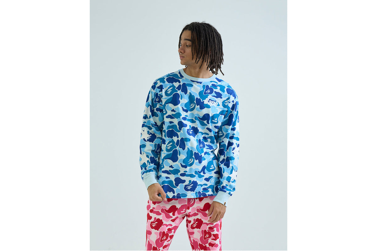 BAPE ABC CAMO 長袖T恤