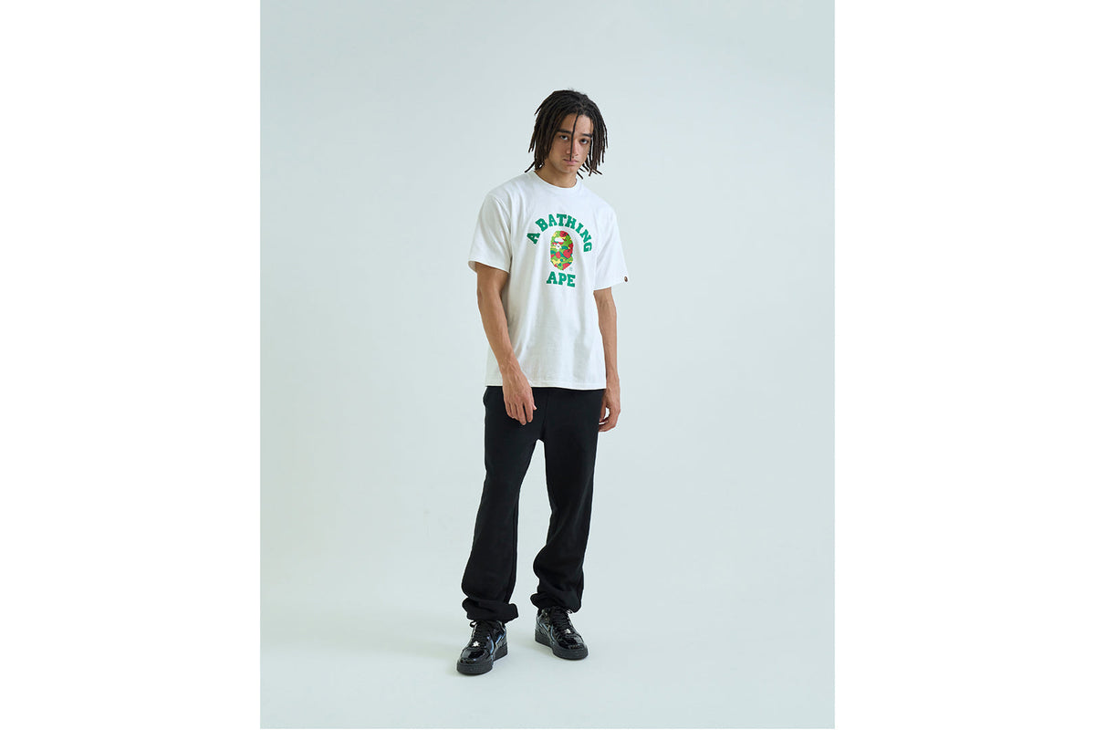BAPE STA CAMO COLLEGE TEE