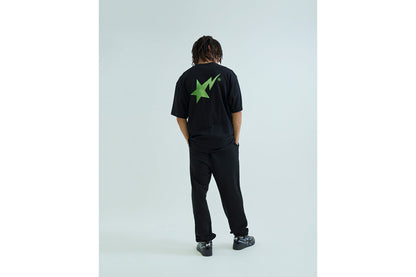 BAPE METALLIC BAPE STA LOGO RELAXED FIT TEE