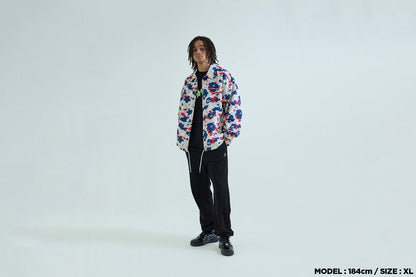 BAPE STA STRIKE CAMO COACH JACKET